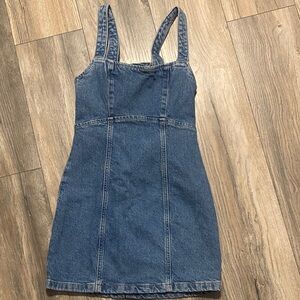 Zara Blue Denim Dress